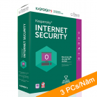 Kaspersky Internet Security 3 PC 1 năm